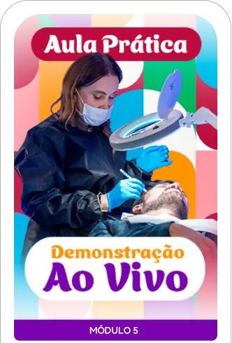 Capa do módulo 5: Aula prática, demonstração ao vivo